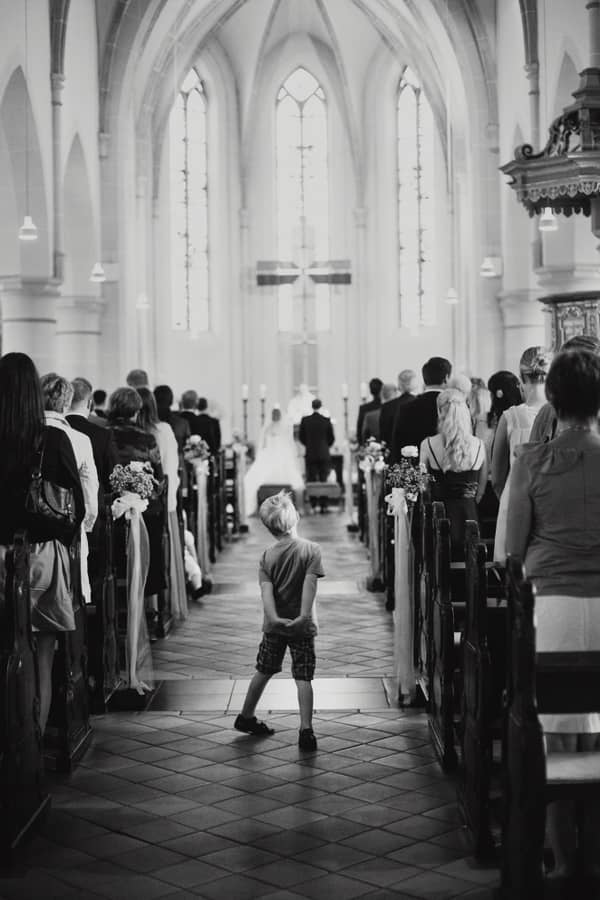 Kind kirchliche Hochzeit